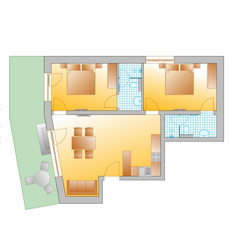 Appartement Hammerrain Flachau Buitenkant foto